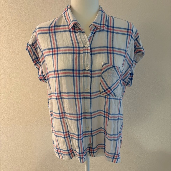 Rails Whitney Plaid Shirt size M - Picture 4 of 8